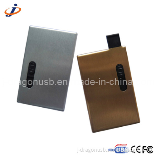 Aluminum Credit Card USB Flash Drive (JC09)